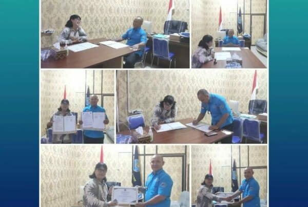 BNNK Muara Enim menandatangani Nota Kesepahaman dengan SMP Xaverius Emmanuel Tanjung Enim