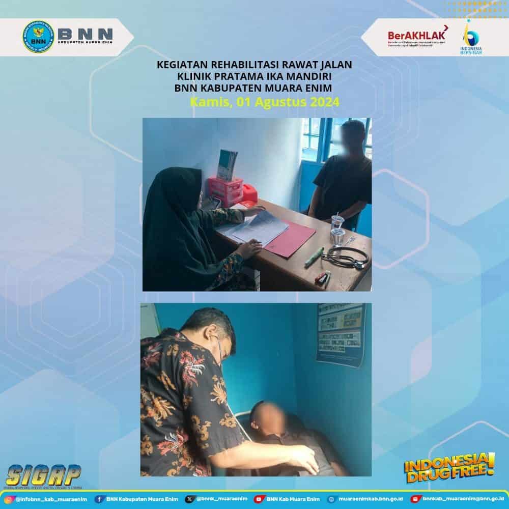 Sober Jangan Takut untuk Assesment Voluntary Di Klinik Pratama Ika Mandiri BNNK Muara Enim Konsep Otomatis
