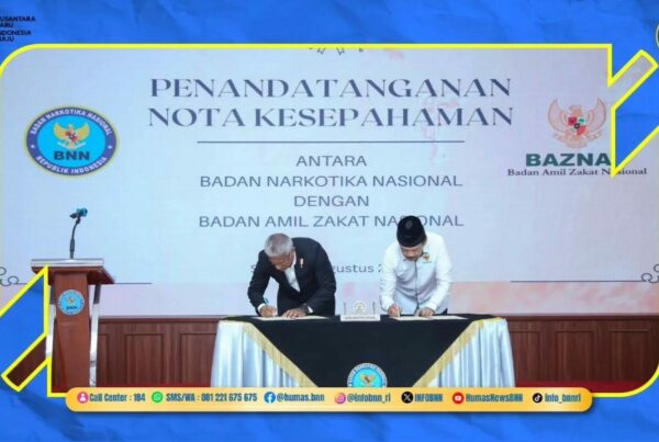 BNN Dan BAZNAS Sepakati Kerja Sama Optimalisasi Dana Keagamaan Dalam P4GN