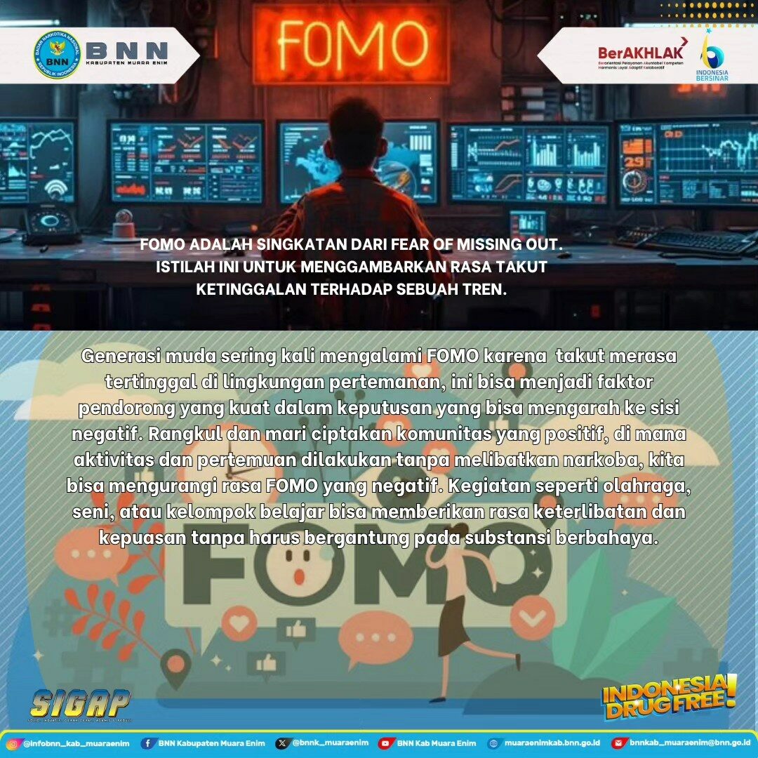 Gara-Gara FOMO Jadi Pake Narkoba? Gak Deh Gara-Gara FOMO Jadi Pake Narkoba? Gak Deh